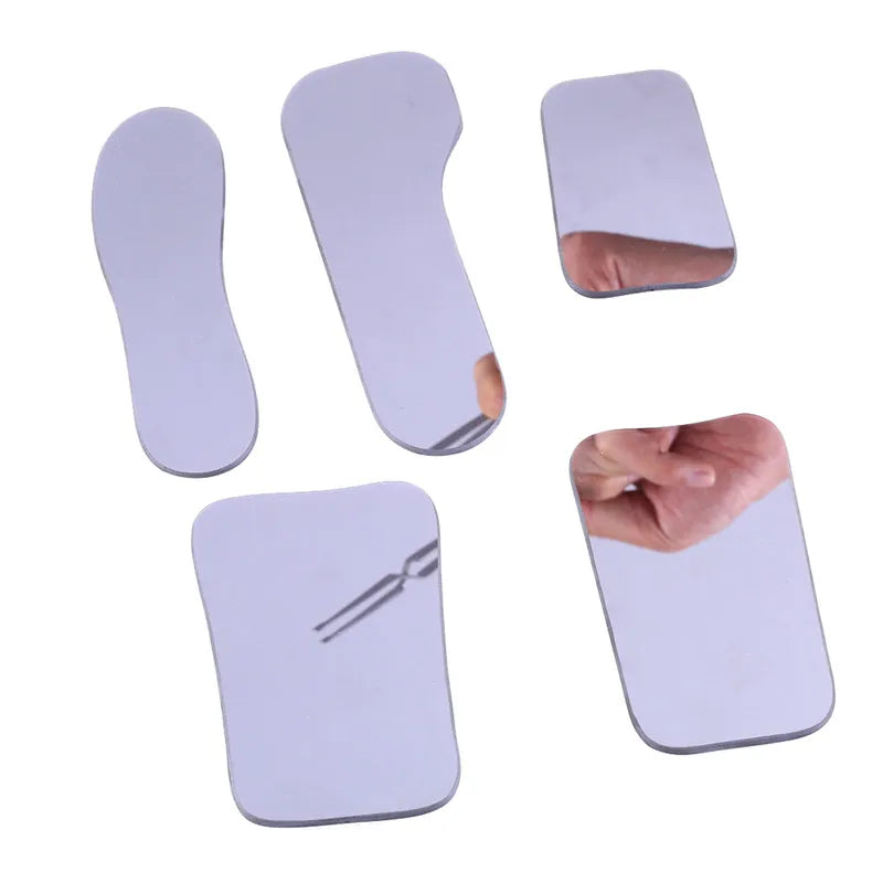 5PCS Dentistry Orthodontic Mirror Photography Double-Sided Mirrors Dental Tools Glass Material Intra Oral Reflector