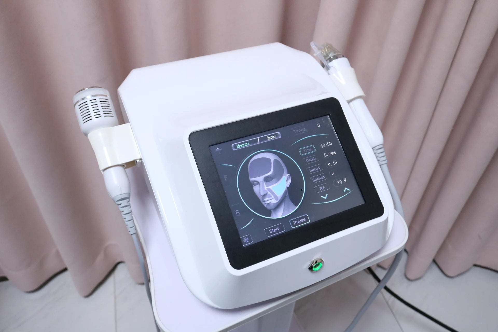 2026 New Gold Plated Needle Skin Tightener Anti-Aging Scar Removal Wrinkle Acne Reducer Pore Minimizer for Face Body Smooth Skin