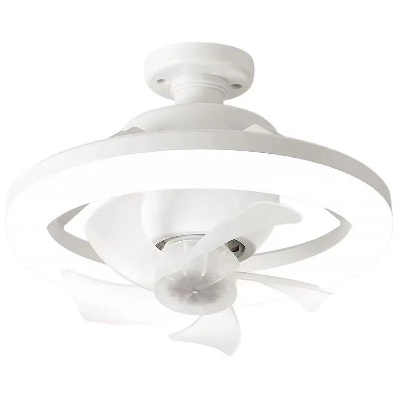 Super Bright Smart LED Ceiling Fan with Variable Speed Three-Speed Dimming Silent Strong Wind-for Household Use