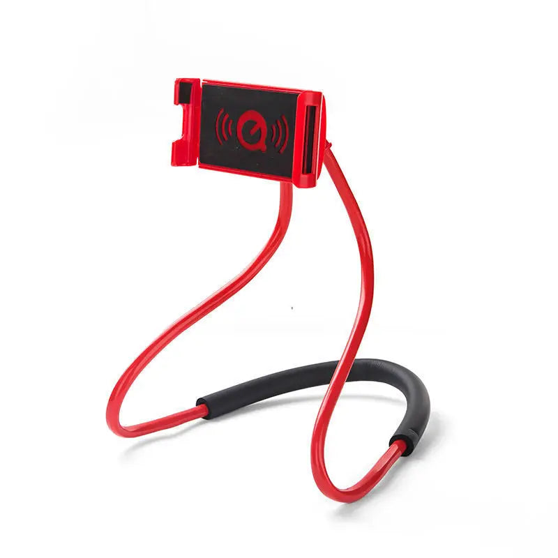 360 Degree Rotation Mobile Phone Holder Universal Lazy Flexible Hang Neck Stand Convenient Access for Mobile Devices
