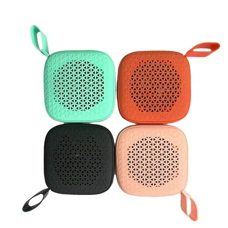 Manufacturer New Portable Handheld Speaker Glowing Colorful Wireless Speaker Design Lights Small Gift Promotional USB Gadget