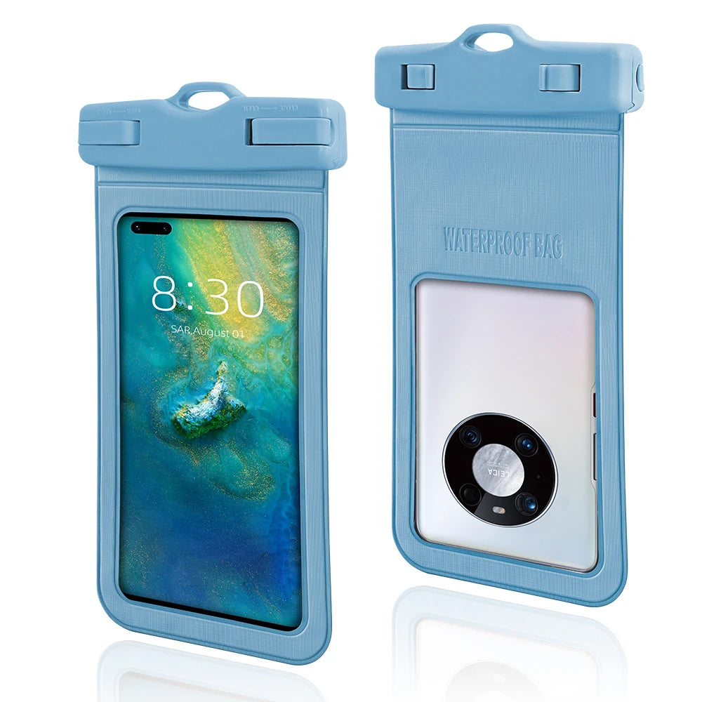 Waterproof Cellphone Case for Diving | Large Handphone Pouch for All Mobile Devices