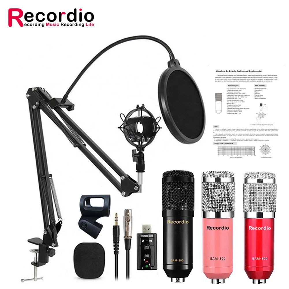 BM-800 Studio Microphones With Great Price