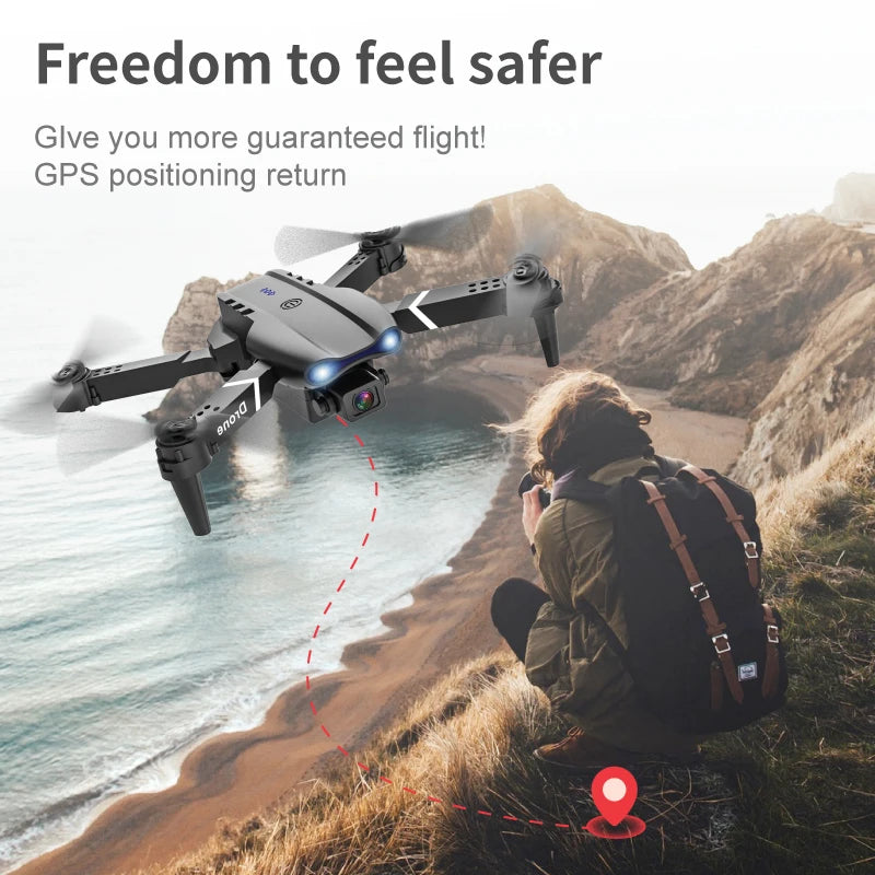 Gift Items 6k Dual Cameras Drone Flight Controller Mini Cameras Long Distance Personalized Gifts