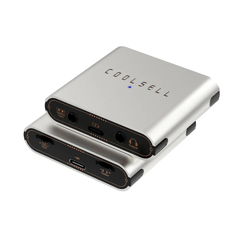 24Bit/192kHz Stereo Live Broadcast Adapter 3.5mm Dock Streaming Audio Interface for Phone High-Fidelity Live Stream Sound Card