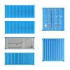 2025 Mini Pencil Holder Custom Logo Shipping Cargo Shape Container Desk Top Pen Holder for Office Gifts