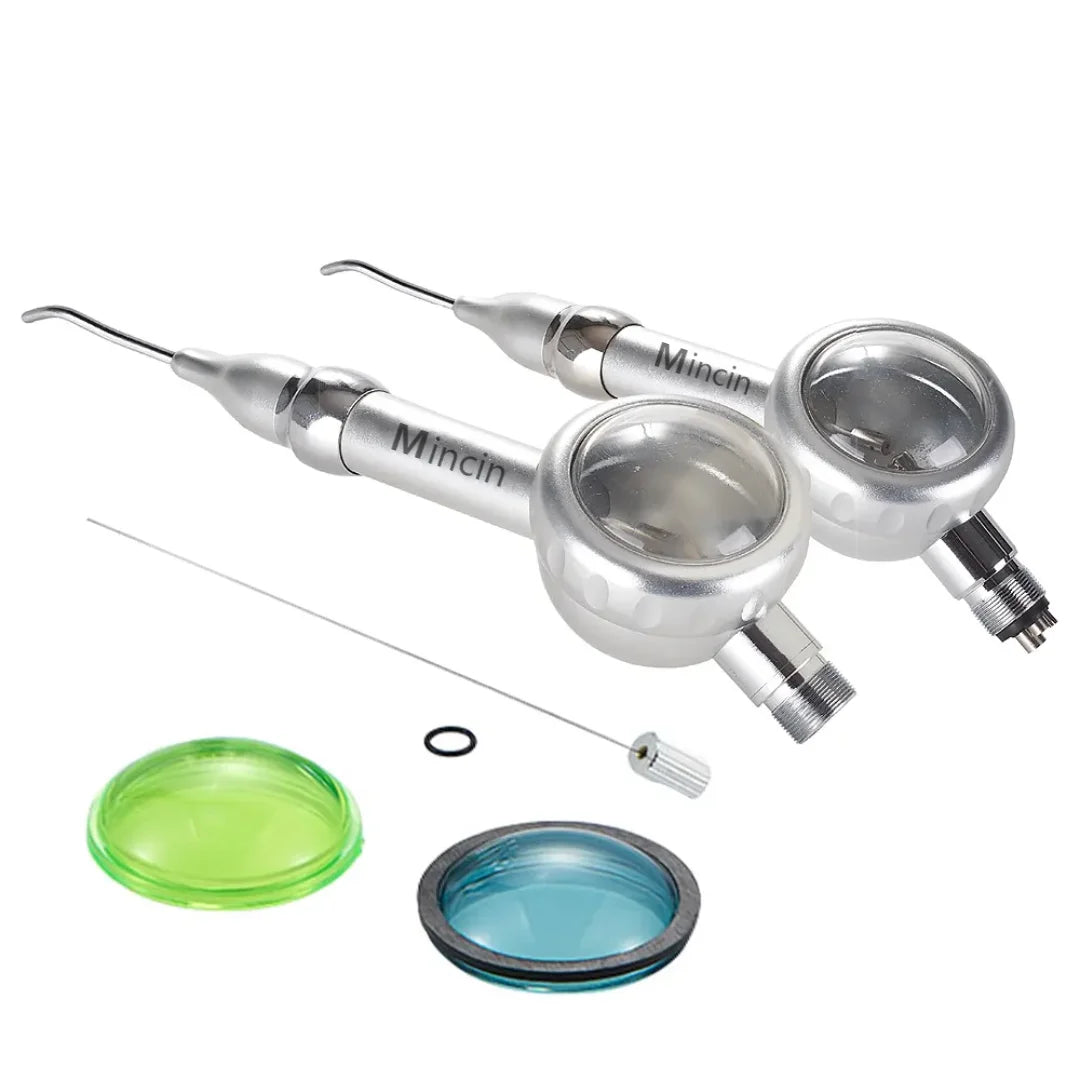 Dental Air Polisher with Turbine Teeth Cleaning & Filling Equipment Minimizes Damage Made From Mental Material