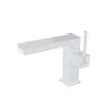 Luxury Modern Single-Hole Basin Faucet Digital Display Brushed Gold Hot Cold Water Mixer Tap Ceramic Brass Bathroom Taps