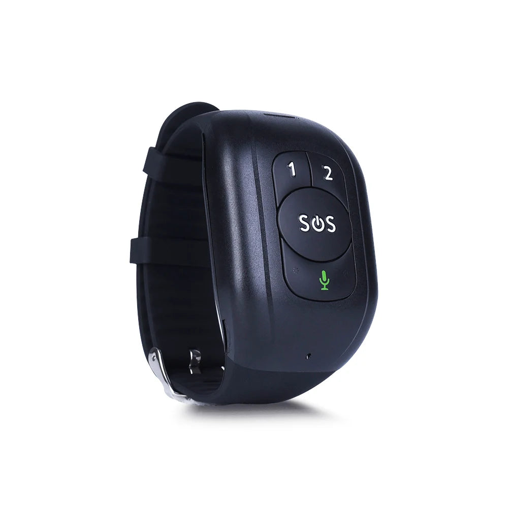 4G LTE Mini GPS Smart Watch Bracelet Waterproof Portable Tracker Elderly Pets Vehicles Real Time Tracking SOS Alarm Clock