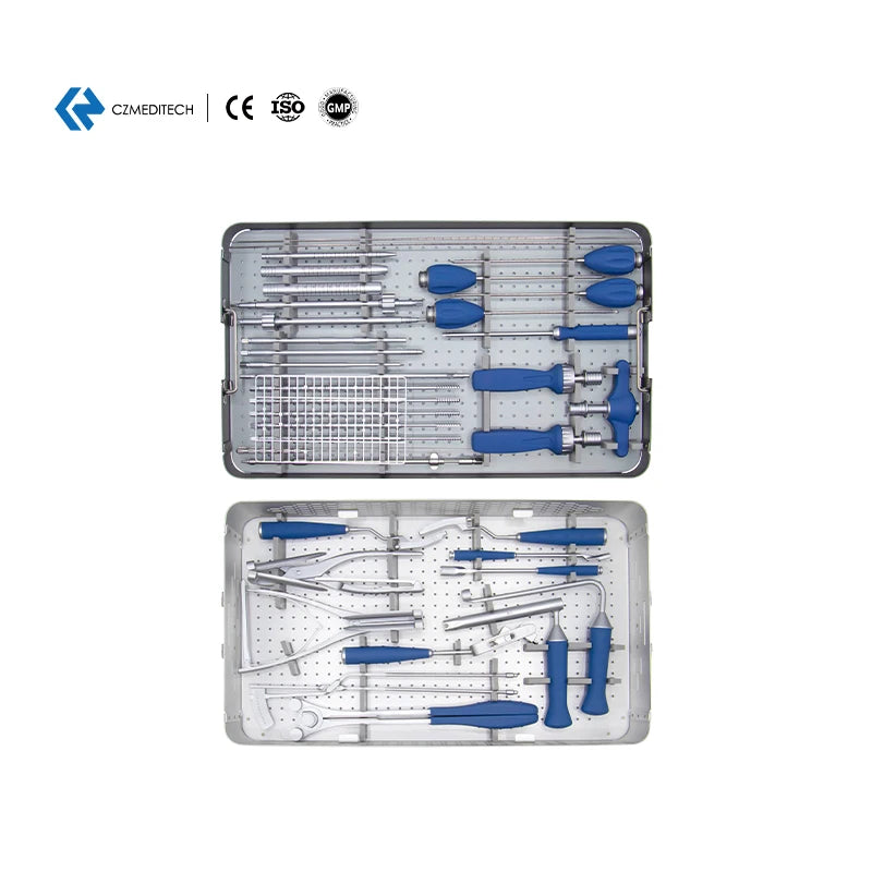 MEDITECH Orthopedic Implants Surgical Polyaxial Spine Minimally Invasive Pedicle Screw Instrument Set for 5.5mm Rod System