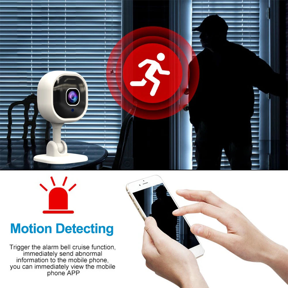 GreenYi AHD Camera Two-way Intercom 1080P Smart Security Monitor Wireless Wifi Camera Digital Noise Reduction