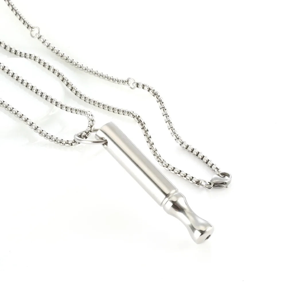 Anti-Anxiety Jewelry Breathing Necklace for Breathwork Anxiety Breathing Tool Stress Relief Anxiety Necklace for Women Men Baby