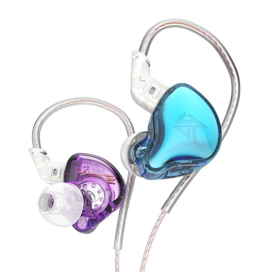 KZ EDC Wired Earphones HIFI Bass Earbuds In Ear Monitor Headphones Sport Noise Cancelling Game Headset