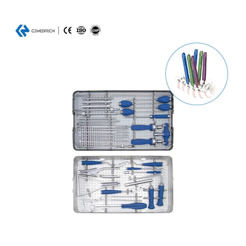 MEDITECH Orthopedic Implants Surgical Polyaxial Spine Minimally Invasive Pedicle Screw Instrument Set for 5.5mm Rod System