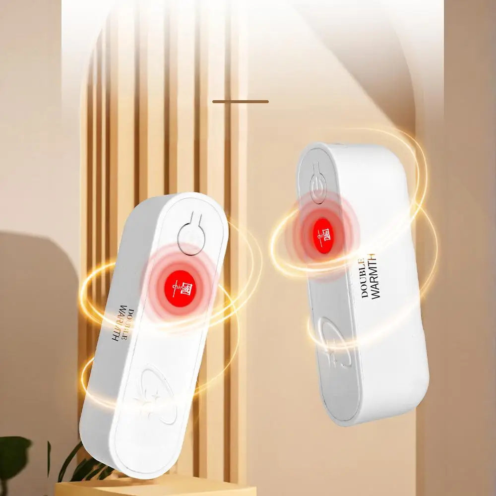 2IN1Hand Warmers Hot Selling Rechargeable Electric  Portable Pocket Heater 3 Levels Heating for Outdoor Sports Tech QS1