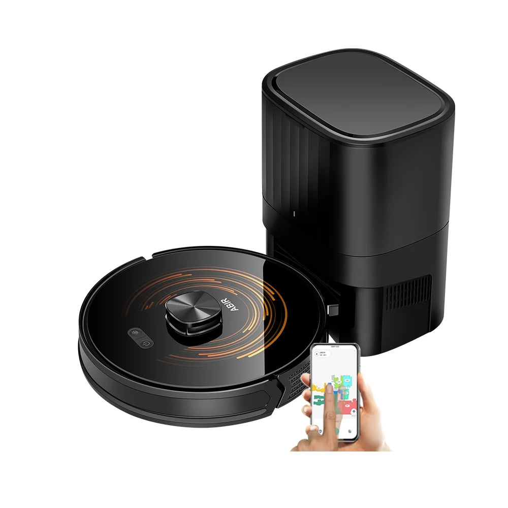 New Arrival Home Robot Vacuum Cleaner  and Dust Collector Bin Self Empty Vacuum Cleaner