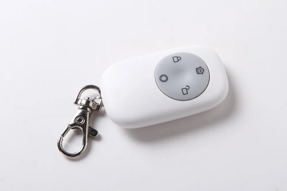 Zigbee3.0 Smart Alarm Remote Controller With 4 Key With Arm Disarm SOS Feature Compatible with Zigbee2mqtt and Home Assitant