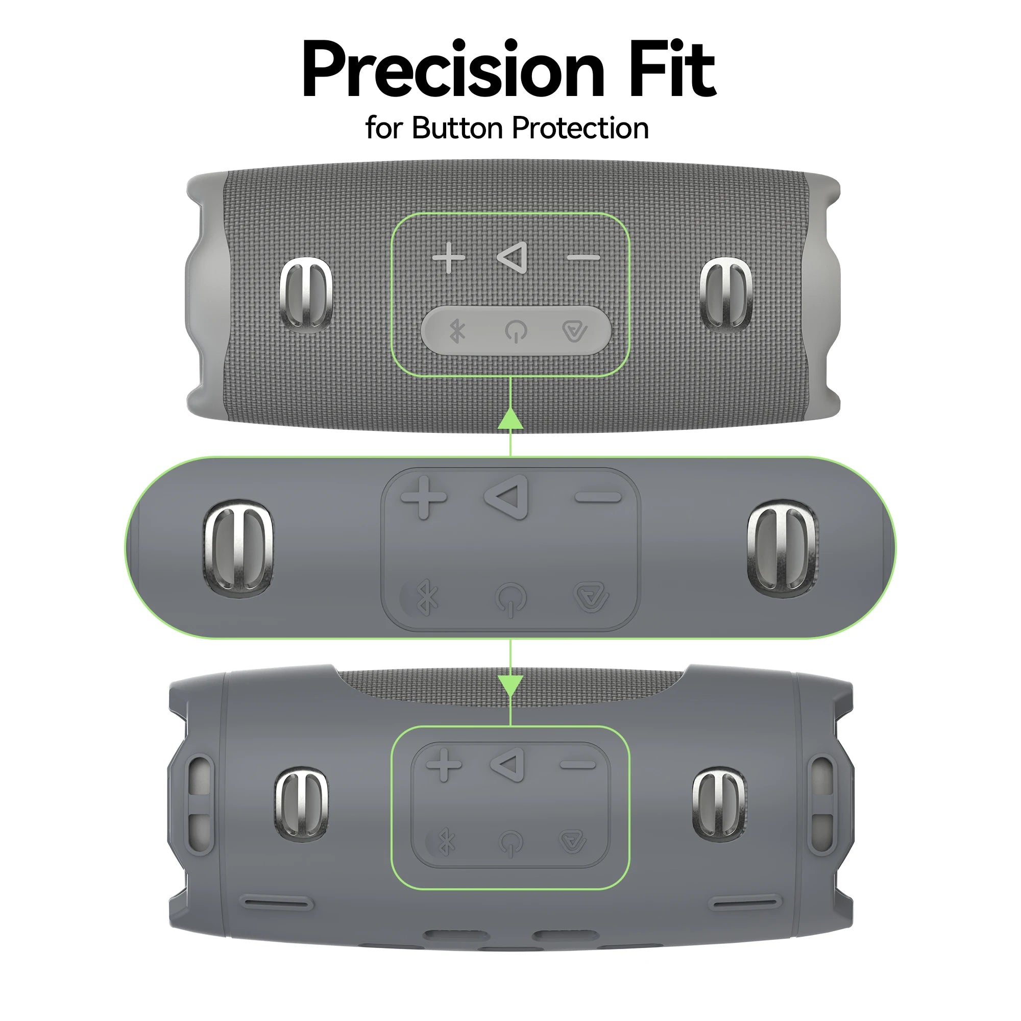 Bike Accessories Anti-drop Protection Silicone Case Sleeve for JBL Charge 6 With Trendy Colors Bicycle Speaker Mount