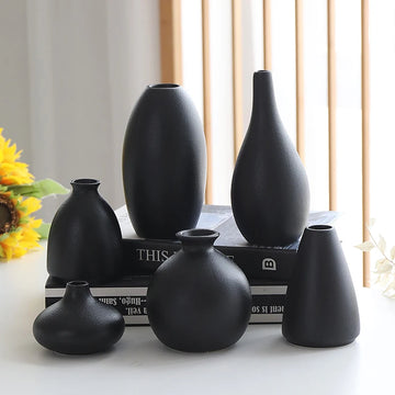 Ceramic Gift Flower Pots  Luxury  Nordic Moder Flowers Tall Teardrop Home Decor Coastal Swirls & Bubble Patterns Decorative Vase