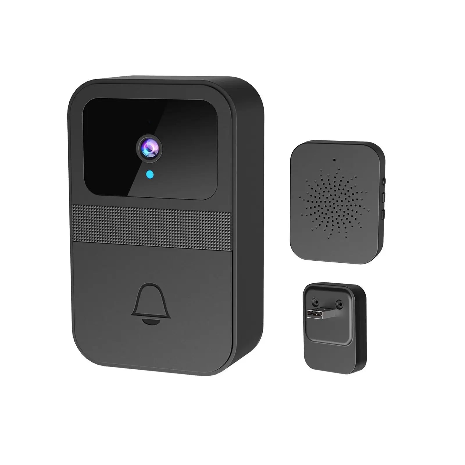 WiFi Outdoor Video Doorbell with Waterproof Battery Intercom Smart Lif ...