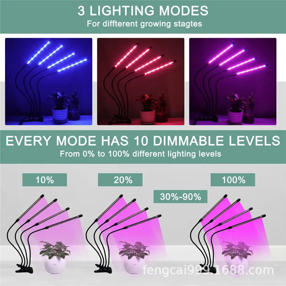 Top Quality Optional 1/2/3/4/5 Heads bar Led Grow Light Grow Light Led Strip Grow Lights for Indoor Plants Bloom