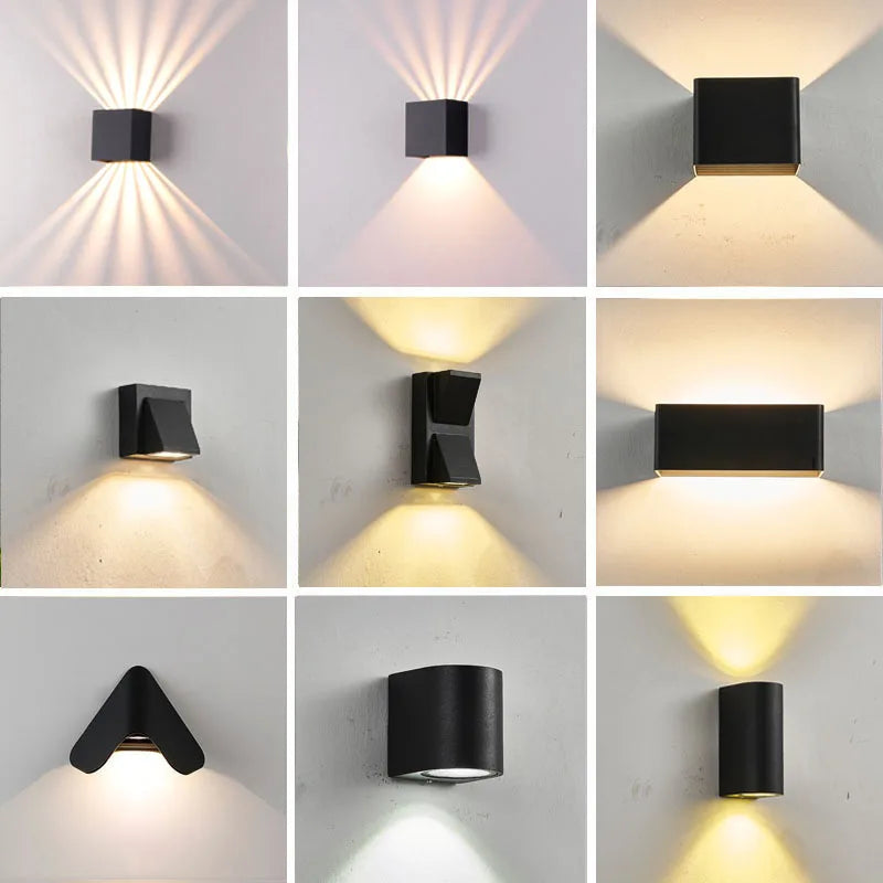 Energy-saving Outdoor LED Indoor Porch Light Corridor Staircase Yard Decoration Indoor Wall Lamp Indoor Wall Lamp
