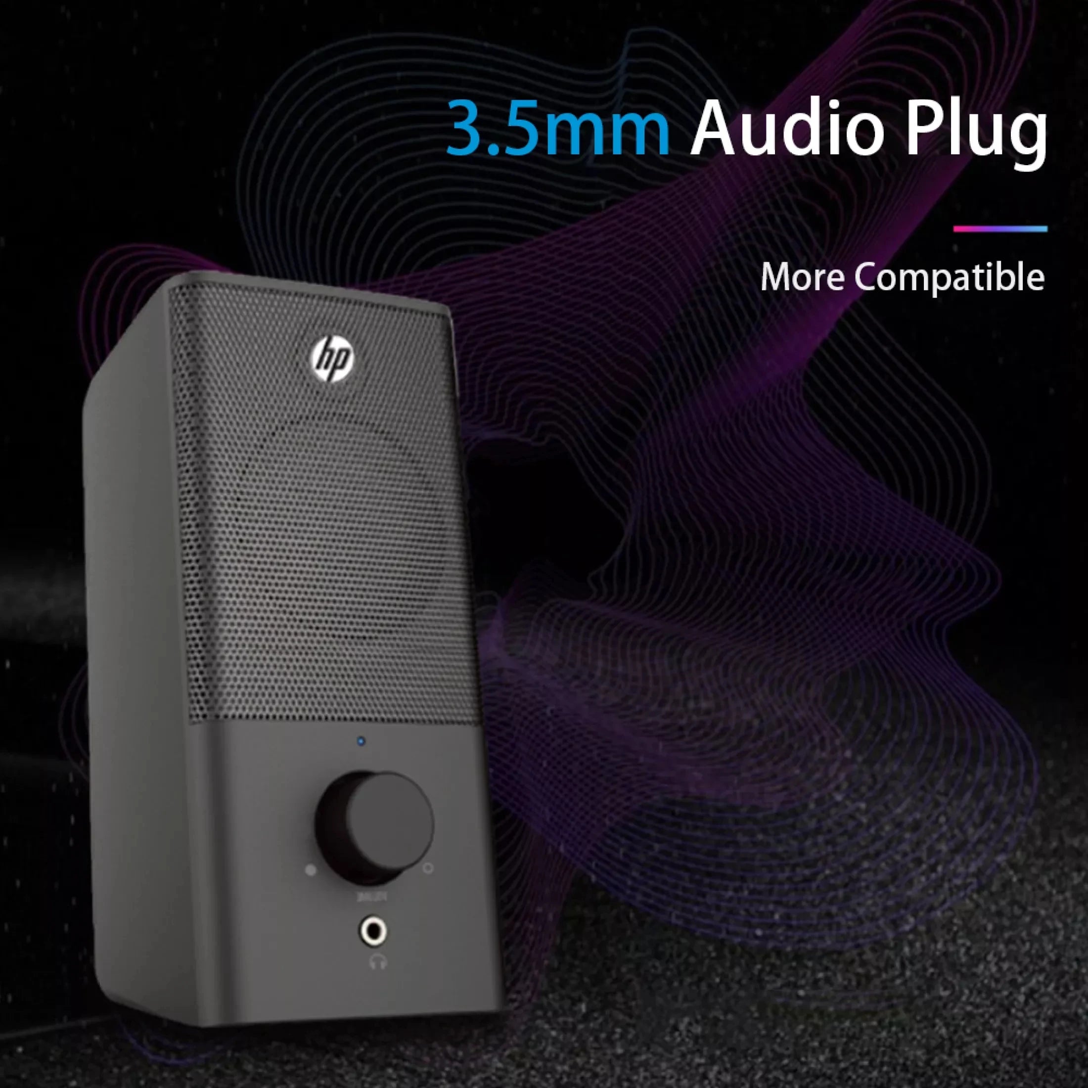 Multimedia Computer Speaker Desktop Office Home Stereo Small USB+3.5mm Jack for Laptop TV Mobile Phone