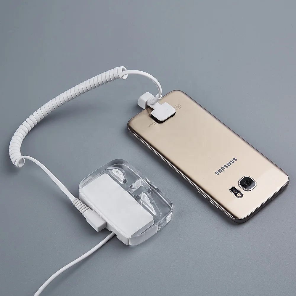 Cell Phone Retail Display Security Stand Mobile Phone Device Anti Theft Alarm Holders for Smartphone