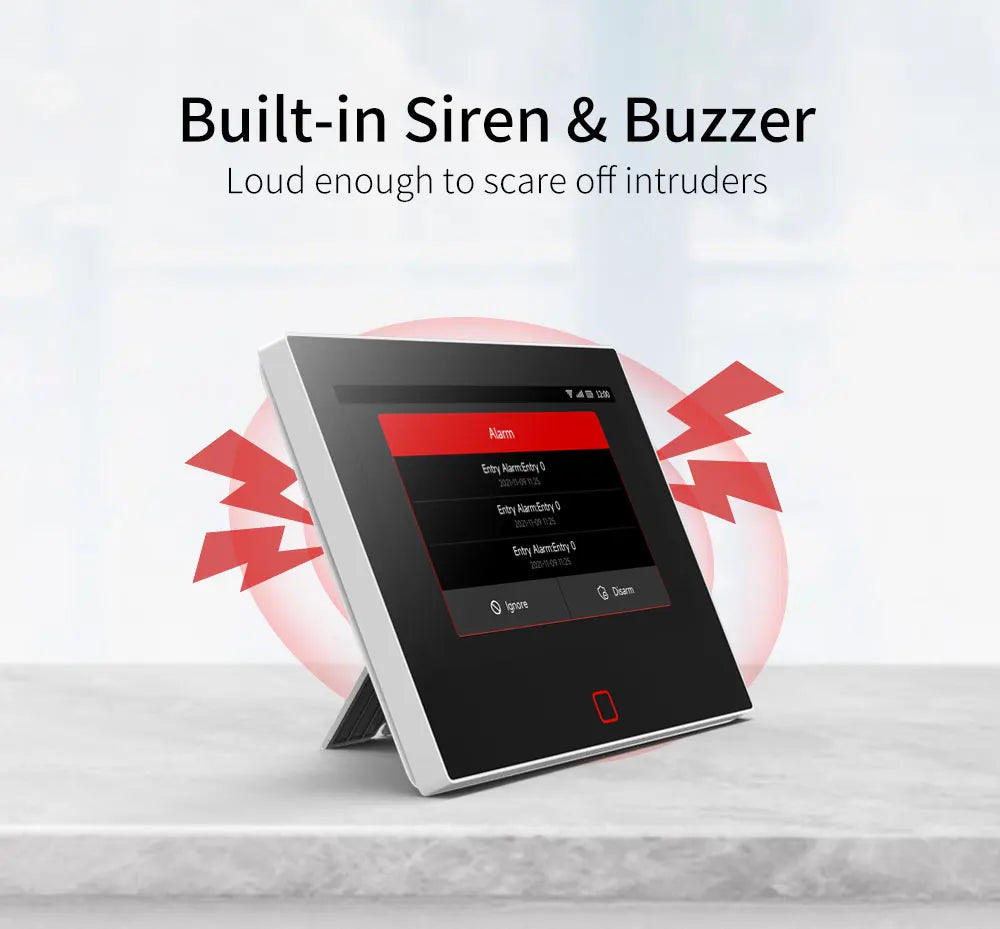 Tuya Smart GSM Wifi Home Alarms System for House Burglar Security