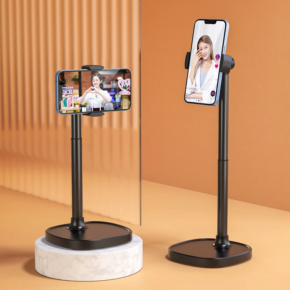 JOPREE X66 Adjustable Foldable Support Table Portable Desktop Stand Mount for Mobile Phones Video Other Devices Made Alloy Metal