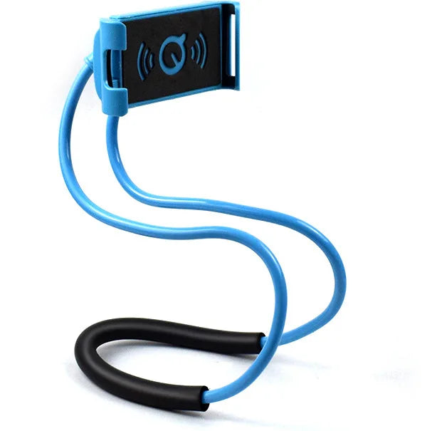 360 Degree Rotation Mobile Phone Holder Universal Lazy Flexible Hang Neck Stand Convenient Access for Mobile Devices