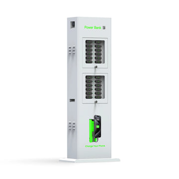 24 Slot OEM Phone Battery Pack Vending Machine 6000mAh Mobile Charging Shared Power Banks Charging Station