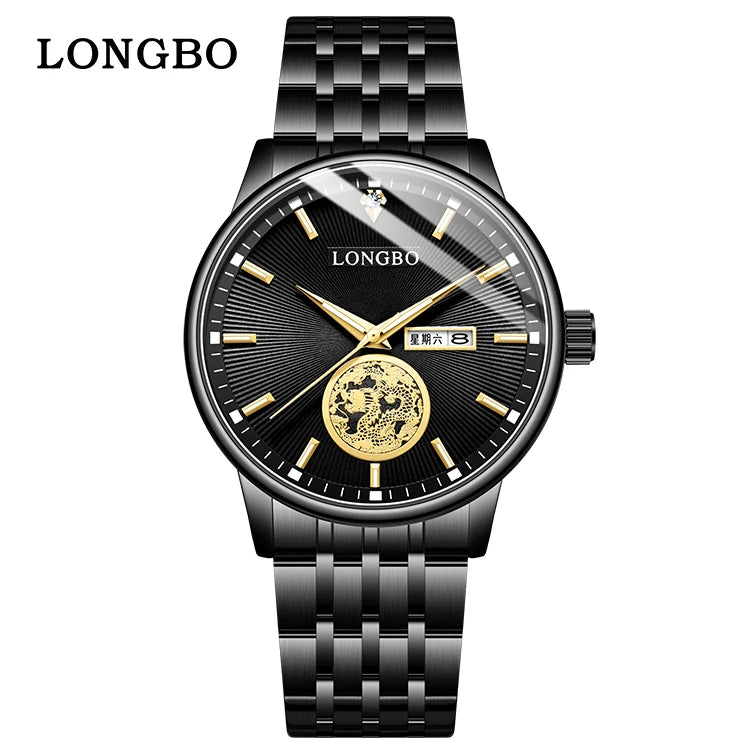 Wholesale Made in Prc Men Sport Watch Design Wholesale Waterproof Diamond Quartz Luxury Gold Watch Calendar Dial Display Minim