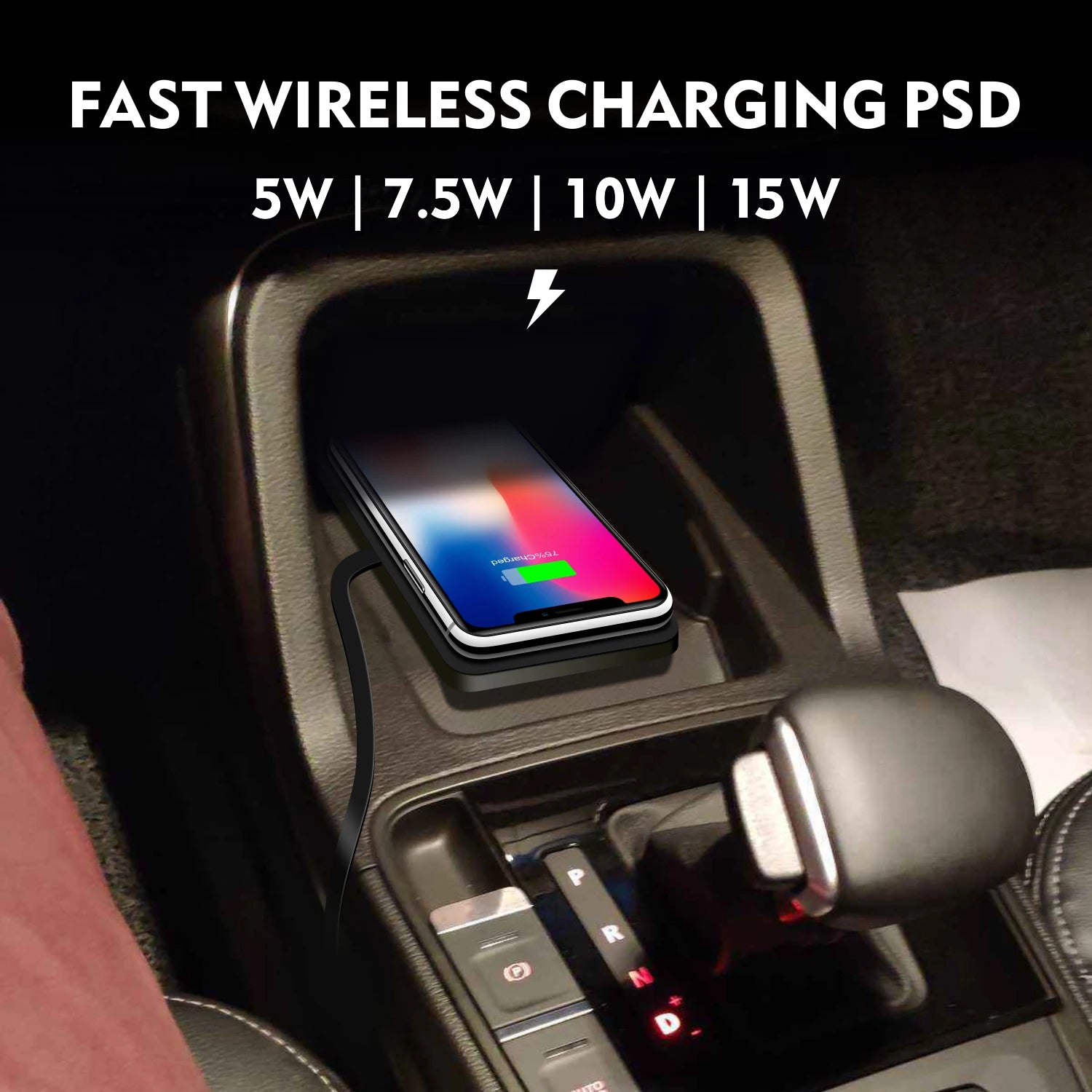 Car Wireless Charger Silicone Pad Mobile Phone Induction Wireless Chargers 2024 New DIY for Iphone for Samsungfor Xiaomi A1