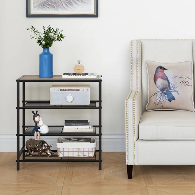 High Quality Modern Metal Shoe Rack Storage Organizer 2/3/4 Layers Easy to Assemble