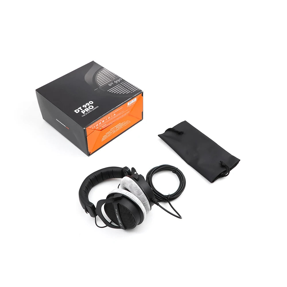 DT990 Pro Over Ear Wired Studio Headphones for Professional Recording and Monitoring Gaming DT 990 PRO DT990 80 Ohm 250 Ohm YHS