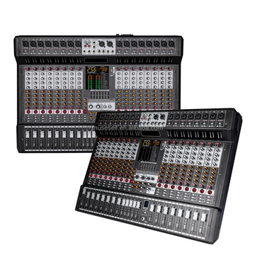 Mixer Audio Usb Interface DJ Controller Power Mixer Amplifier Mixing Console for Home Music Karaoke 16 Channels
