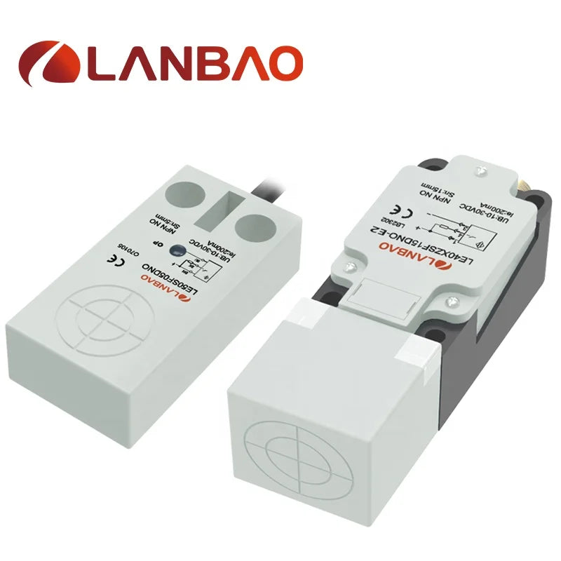 Lanbao NPN PNP 4 Wires DC 10-30V M12 Auto Inductive Proximity Sensor With CE UL Certification
