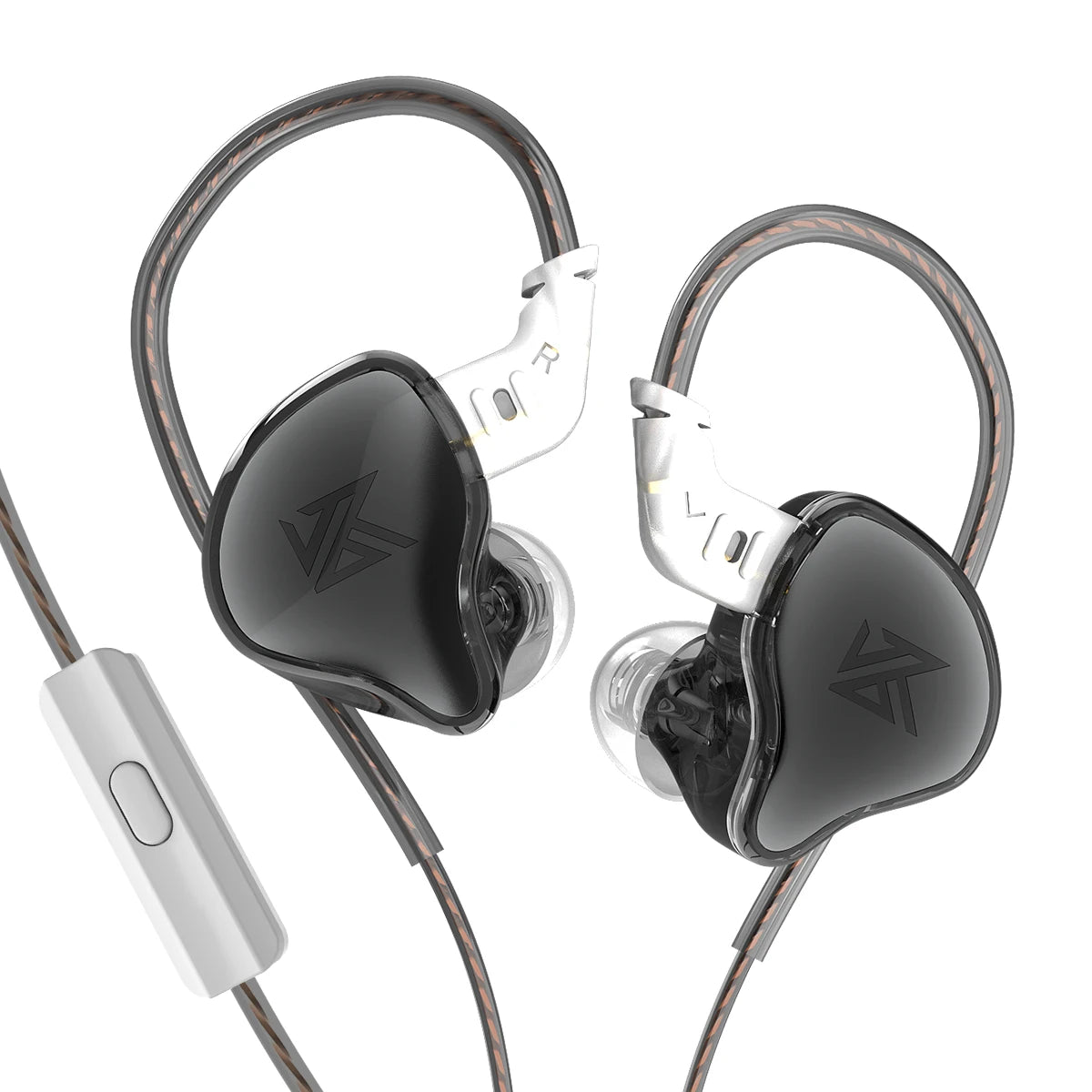 KZ EDC Wired Earphones HIFI Bass Earbuds In Ear Monitor Headphones Sport Noise Cancelling Game Headset