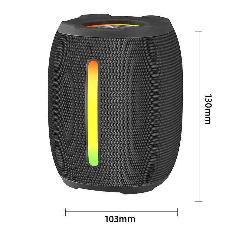 Portable Outdoor 5W IPX7 Waterproof Mini Caixinha De Som Audio Parlantes  Speakers With TF AUX TWS