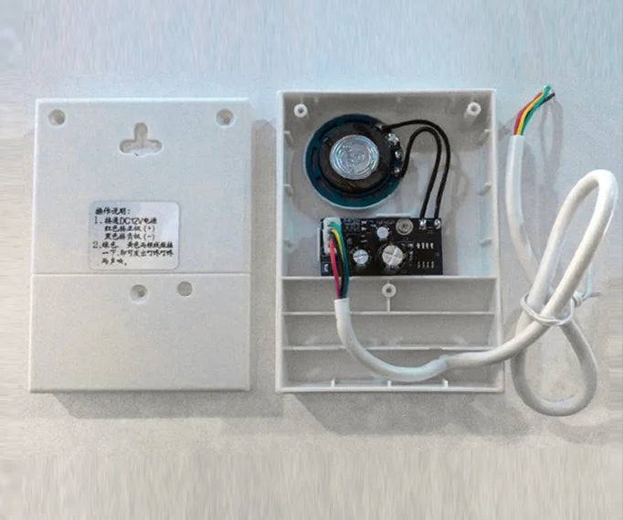 CE Certification Passed DC 12V Hotel Wire Doorbell Wired Battery Doorbell