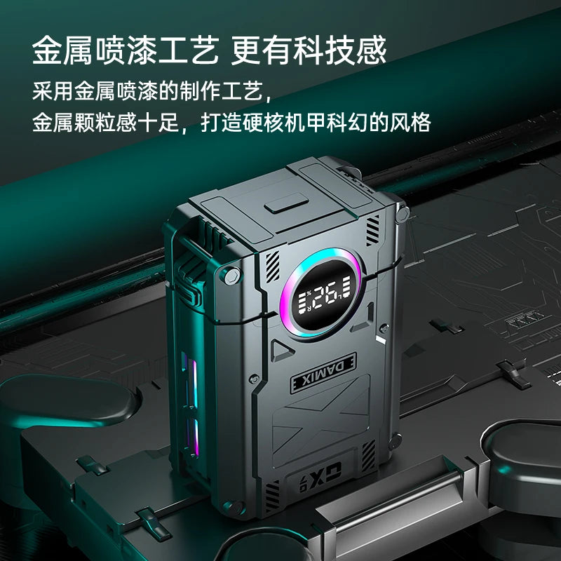 Ready to Ship Dx-07Tws Wireless Earphones Headphones Mecha Style In-ear Headphones Earbuds Wireless Power Bank Gaming Headsets