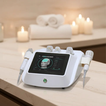 2026 New Gold Plated Needle Skin Tightener Anti-Aging Scar Removal Wrinkle Acne Reducer Pore Minimizer for Face Body Smooth Skin