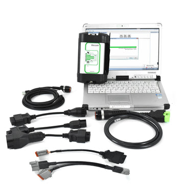 For Renault/UD/Mack/V Olvo Truck Diagnosis for Vocom Vodia 5 88890300 Tech Construction Excavator +CFC2 Laptop Diagnostic