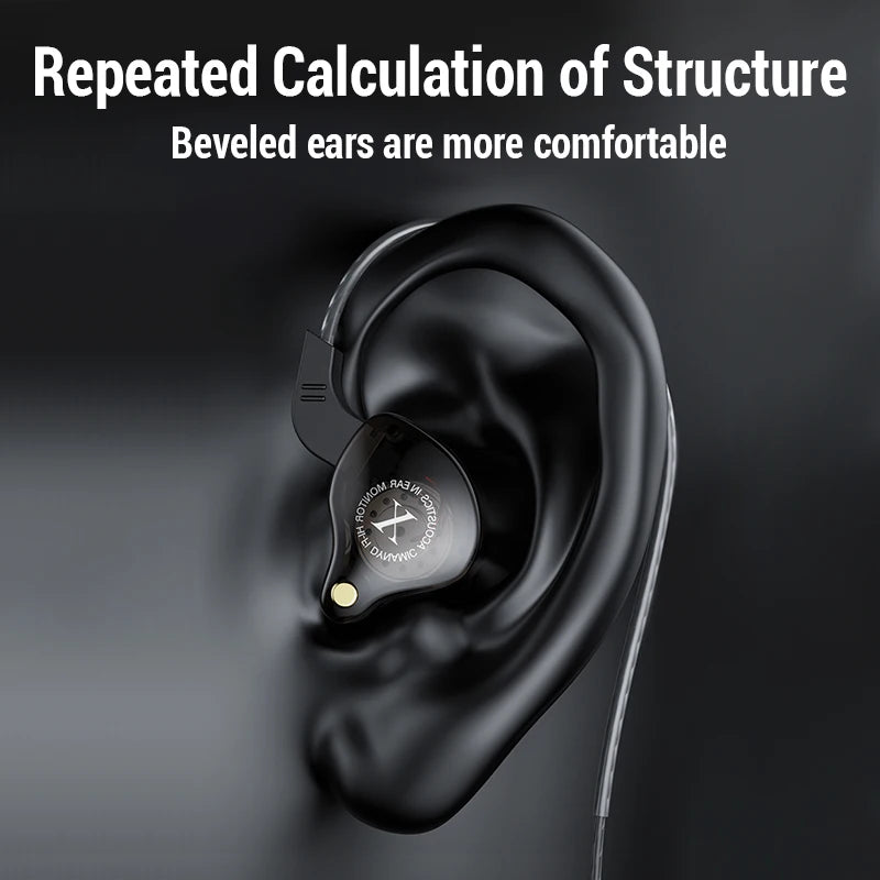 Hifi Wired Earphone Bass Headphones Noise Reduction Sport Earphones 3.5mm Wired Gaming Headset for Redmi Note 8 Umidigi A5  Pro