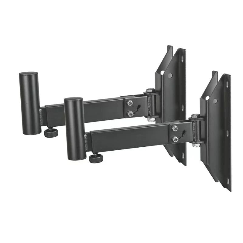XTUGA LKT-370 Professional Tilting Rotating Surround Holder Speaker Bracket Wall Mount 45KG Capacity 0-20 Tilt/0-180 Swivel