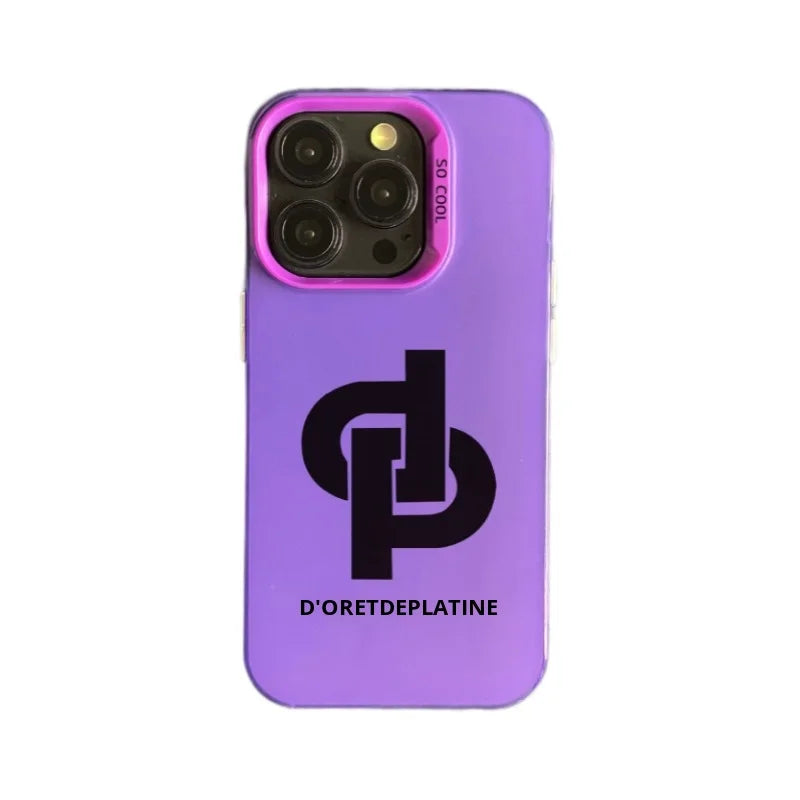 Fashionable Designer Phone Cases for 7 8 XS XR 11 12 16 Pro Multi-Color UV Printed Coque for Mobile Devices