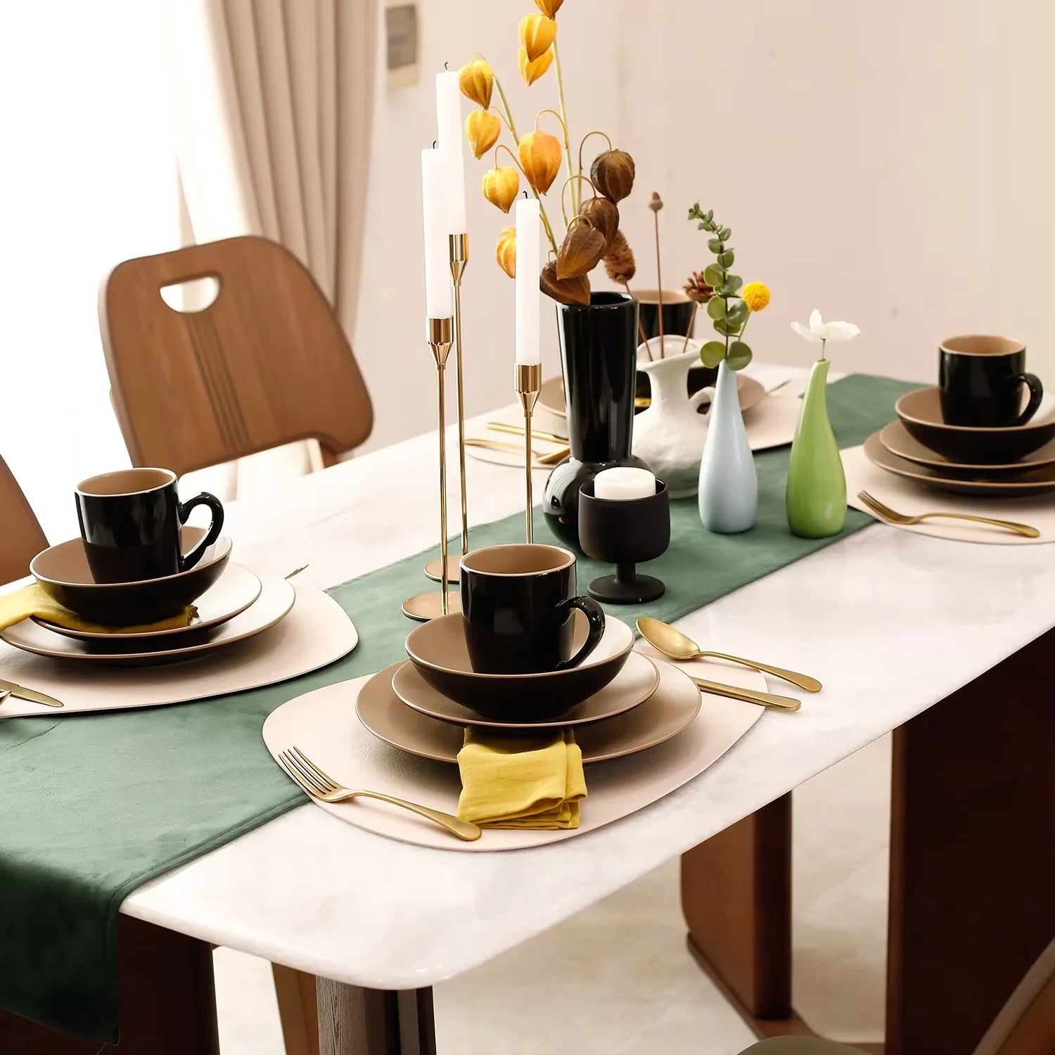 September Promotion Plate Set Elegant and High End Microwave Safe Tableware Set for Wedding celebrations