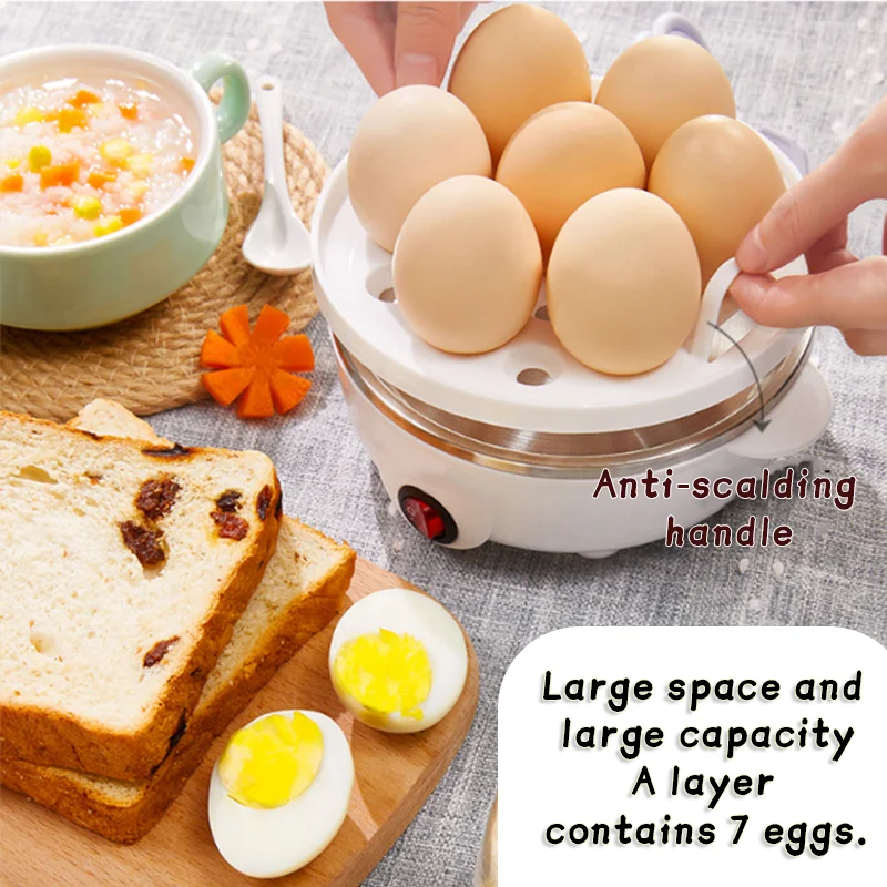Electric Poacher Egg Boiler Eco-Friendly Silicone Soft-Boiled Egg Maker for Home Kitchen Use Cooking Gadgets for Daily Use