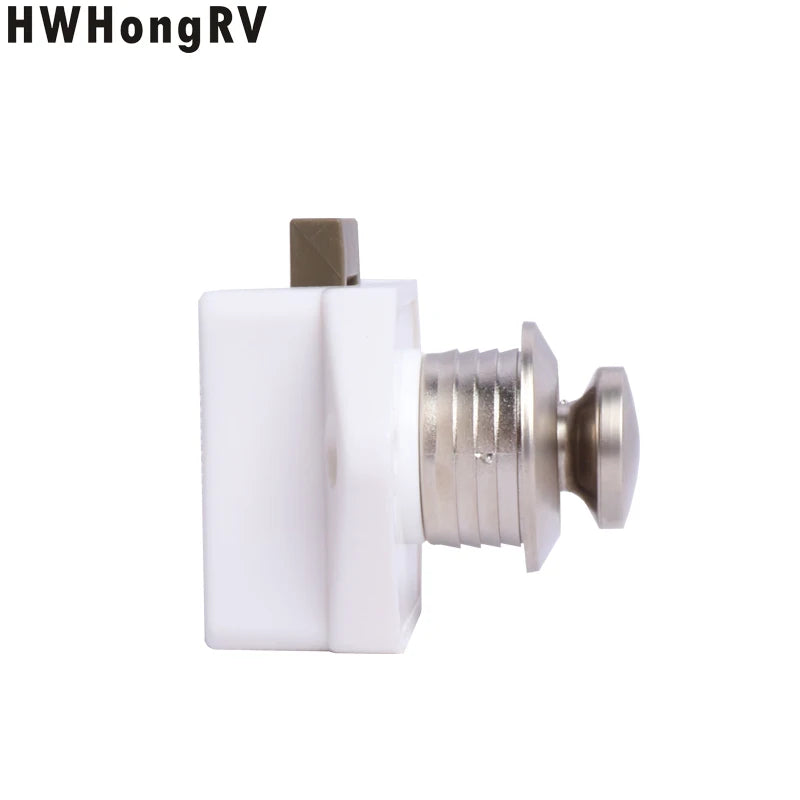 HW-52WN Push Latch Lock for RV Caravan Motorhome Boat Furniture Cabinet Lock Mini Push Lock Latch for caravan Rv